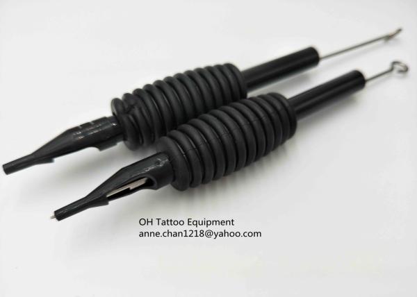 50pcs Mixed Size Disposable Tattoo Grips + Needles Sterilized With Individual