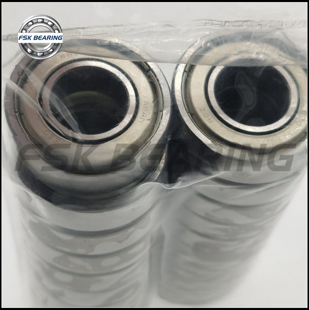 Single Row R8ZZ EEB4-2ZJ 77R8 Deep Groove Ball Bearings 12.7x28.575x7.938 mm Inch Size