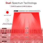 FDA Cleared Infrared Red Light Therapy Panel For Pain Relief And Rehabilitation