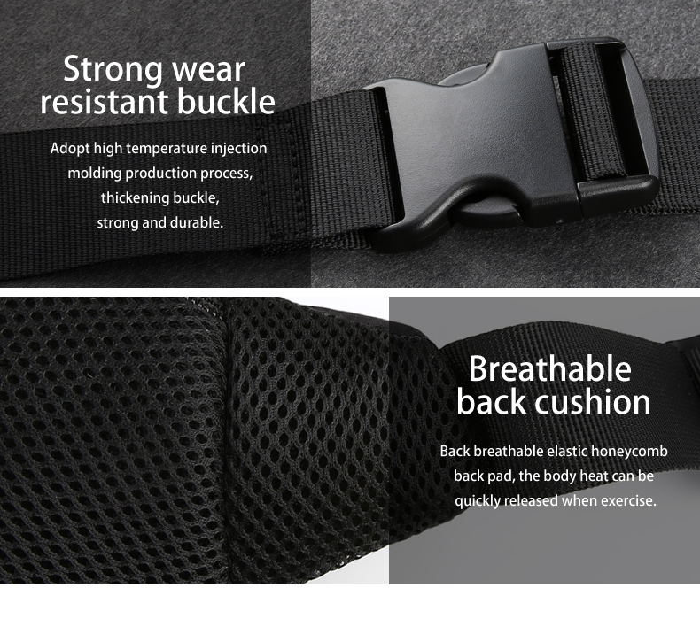 Customization Water Resistant Waist Bag Waterproof Bum Bag Fashionable