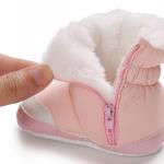 China Factory Cartoon star soft-sole lovely newborn prewalker eva baby fur boots