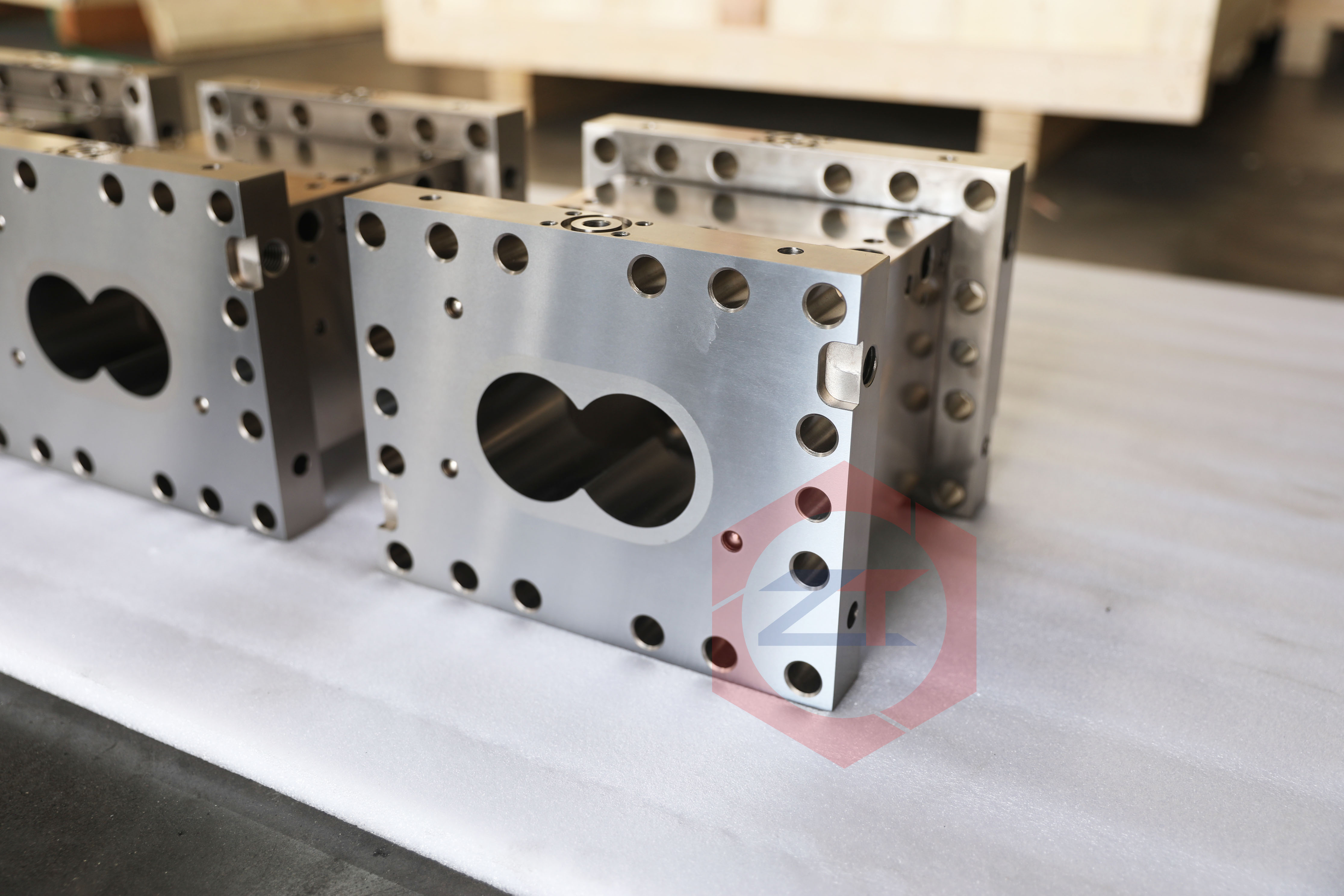 ZSK twin screw extruder barrel