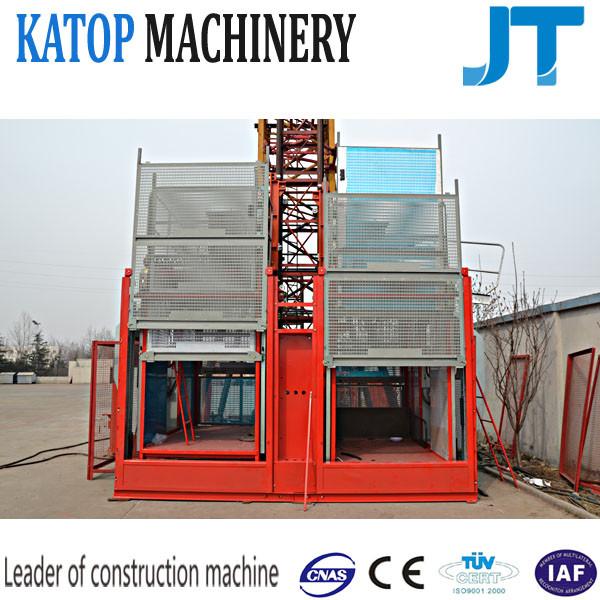 China factory supply double cage with any height hoist SC200/200 for constructio