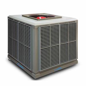 Quality 3.0kW Industrial Evaporative Cooler Roof Unit Ducting Axial Flow 36000m3/H 21204CFM wholesale