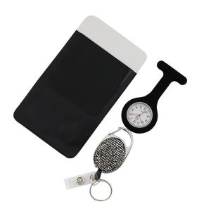 Quality Silicone Doctor and Nurse Watch Fob Pocket Watch Brooch Lapel with Clip Medical Nurse Quartz Watch Timepiece Unisex Drop wholesale