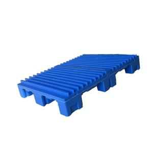 Quality Rackable 1060x750 Injection Molded Plastic Pallets HDPE 4000Kg Logistics wholesale