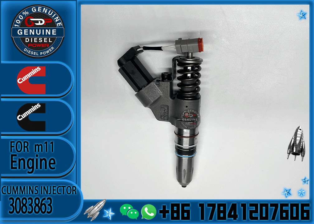 3083863 High Quality QSM11 ISM11 M11 Fuel Injector 3411754 3411756 3609925 3083849 3087772 3411755