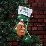 ISO9001 Non Woven Fabrics Christmas Tree Stockings Candy Gift Bag