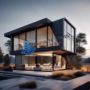 Quality Weather Resistant Prefab Steel House Customized Low Maintenance wholesale