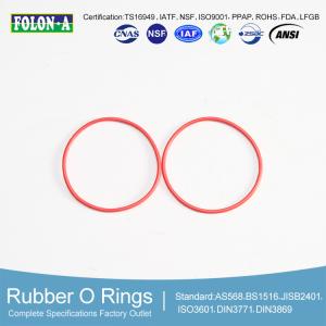 Quality Black EPDM O Rings Excellent UV Weather Resistance -50 ~ 150℃ Operating Temp wholesale