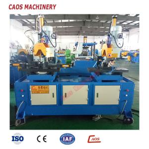 Quality Hydraulic Doulbe Head SGS 6.5cm SS Pipe Cutting Machine wholesale