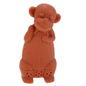 Quality Eco-friendly Food Grade Customized coffee drink monkey Silicone Tea Infuser Mug Bottle wholesale