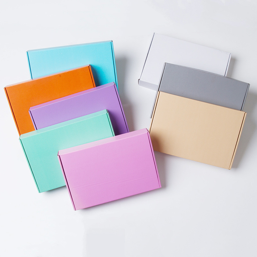 Custom Logo Matt Lamination White Craft Paper Folding Packaging Box
