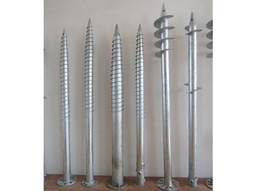 Manufacture Helical Anchor Screw Pile Foundation Steel Shafts for Solar Power System