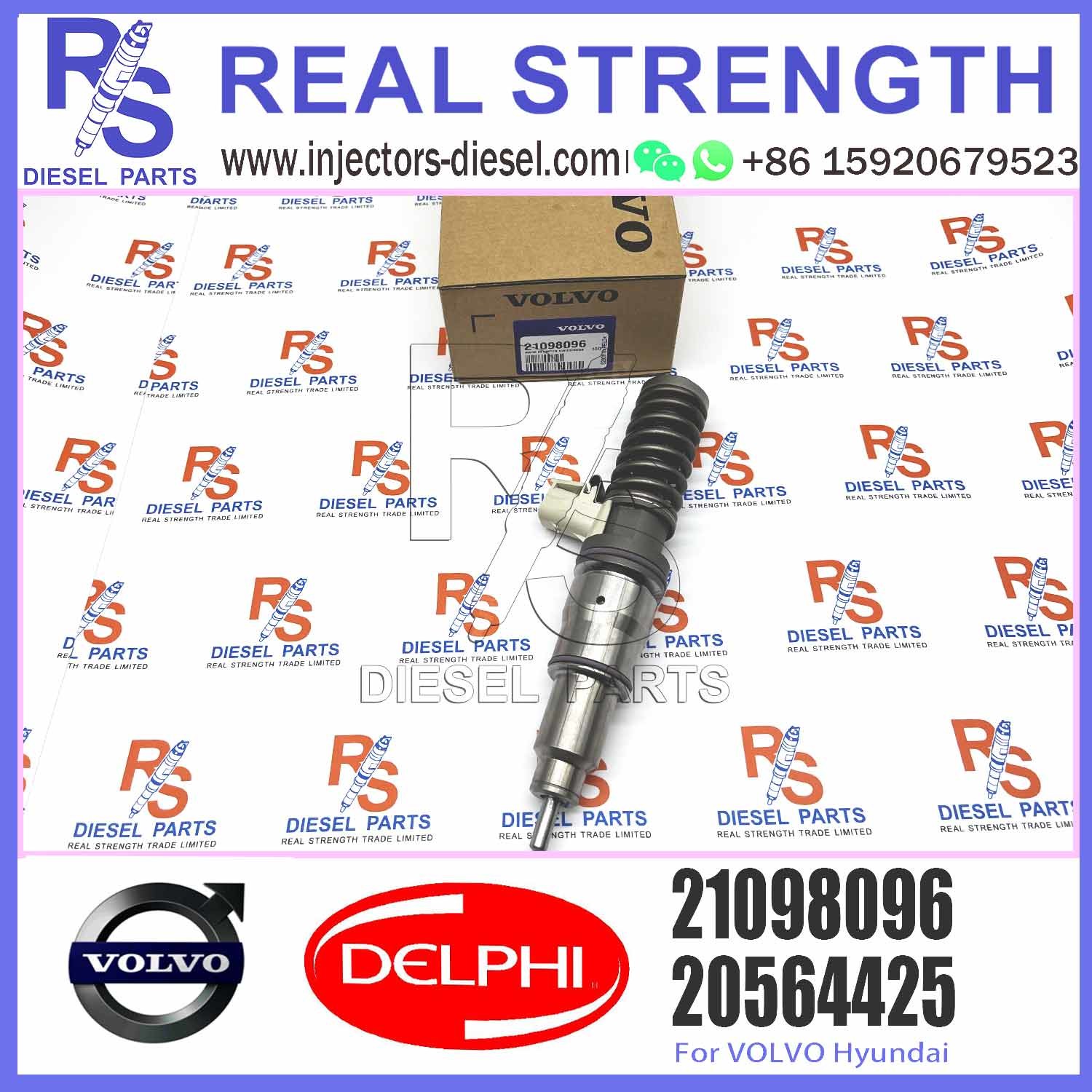 Diesel Electronic Unit Fuel Injector BEBE4D23001 21098096 20198087 7421098096 For MD13 EURO 5 LOW POWER