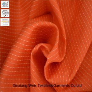 Quality Orange NFPA2112 Nylon Blend 300gsm Cotton Ripstop Fabric wholesale