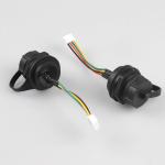 IP68 Waterproof Industrial Lan Cable Assembly XH 2.5 To USB 3.0 Female Connector