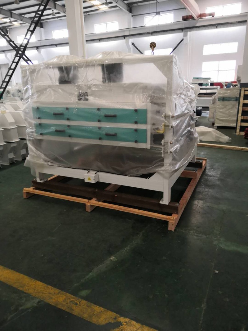 TQLZ125 Grain Vibrator Screen Vibration Cleaner Rice Vibratory Sieve