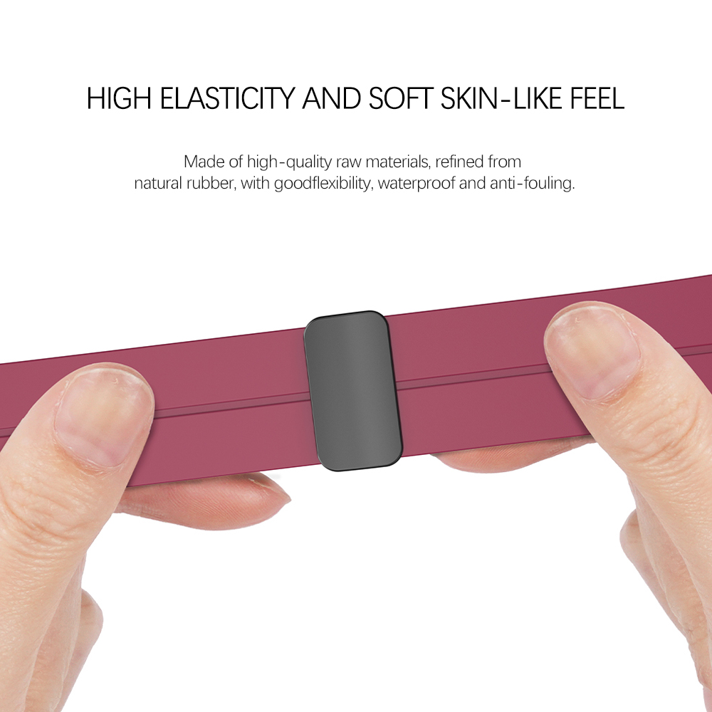 13 Color Options Silicone Watch Strap for Samsung Galaxy Watch 5 Pro 45mm Sport Design