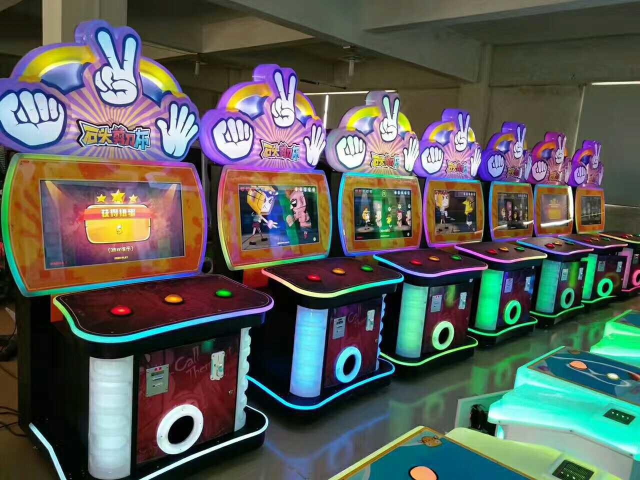 Enghish Language Ticket Redemption Machine Coin Operated Lottery Amusement