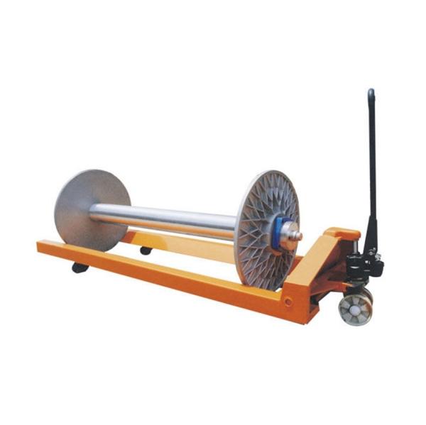 Transportation Hydraulic Beam Trolley Fabric Roll Hydraulic Trolley Warp Beam