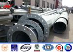 IP65 Durable Galvanization Steel Power Pole Hot Dip 20 - 90ft 1-30mm