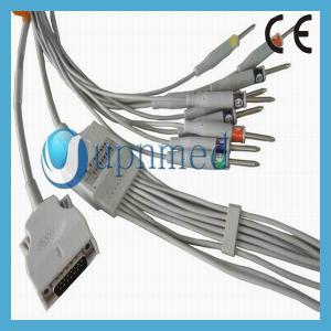 Quality Mortara 10 lead EKG cable ,Din 3.0 wholesale