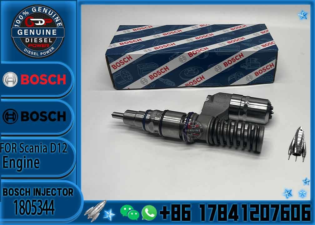 New Diesel Common Rail Injector OE quality 1805344 0414701044 0414701066 for Scania XPI DC12 DC16 Engine