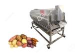 Full Automatic Industrial Potato Washing And Peeling Machine Carrot Ginger