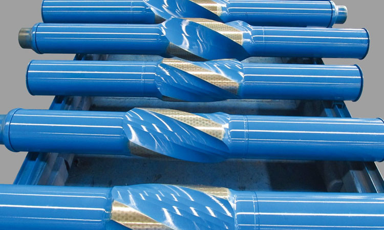 1800 mm Length and 76 mm ID Integral Blade Stabilizer with 6-5/8 REG String Type Connection in Oil and Gas Industry