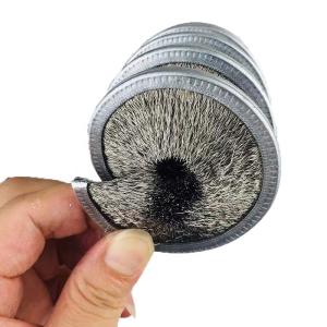 Quality Galvanized Iron Spiral Coil Spring Brush Industrial Tube Brush Polishing 45mm wholesale