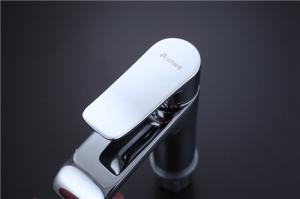 Quality Basin Vanity Sink Faucets Contemporary Deck Mounted Single Hole Polished wholesale