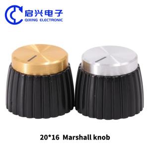 Quality 20X16 Marshall 6mm Spline Potentiometer Knob 500VAC Switch Adjustment wholesale