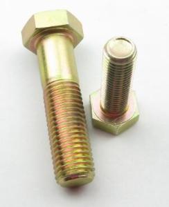 Quality ASME B18.2.1 SAE J429 Hex Head Cap Screw Bolt Grade 5/8 Steel Material wholesale