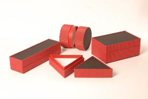 Quality Various shapes gift box handmade paper packaging rigid cardboard box wholesale