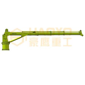 Quality Telescopic Boom Ship to Shore Marine Deck Crane Cost for sale Marine Ship Deck Crane wholesale