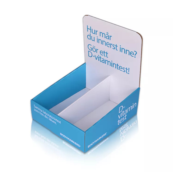 Makeup Cardboard Display Box , Corrugated Cardboard Countertop Displays
