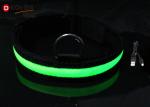 Fashion Light Up Flashing Collars Safety Light Dog Collar 12-24 Inch