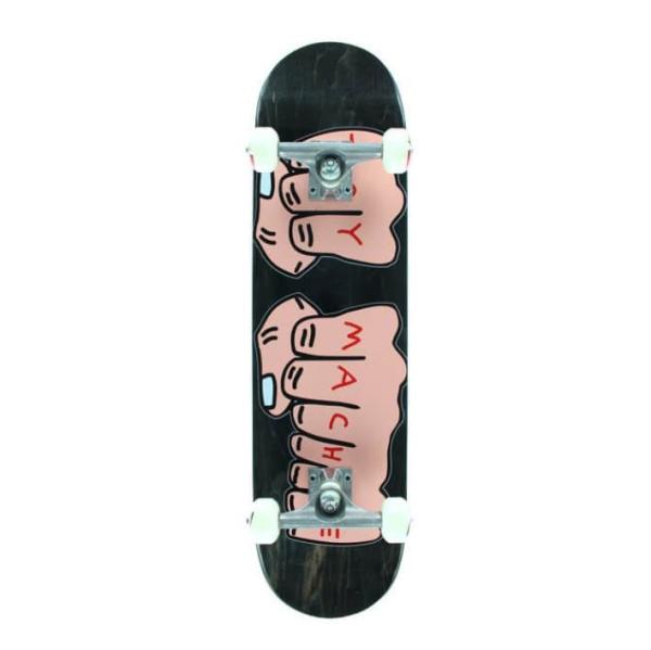 Cheap YOBANG OEM Toy Machine Skateboards Fists Woodgrain Assorted Colors Complete Skateboard - 7.75" x 31.75" for sale