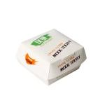 Custom Wholesale Paper Packaging Bagasse Boxes for Hot Dogs Pizza Burgers