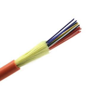 Quality Telecommunication Networks Gjfjv-24b1 Fiber Optic Cable with Low Smoke Zero Halogen wholesale