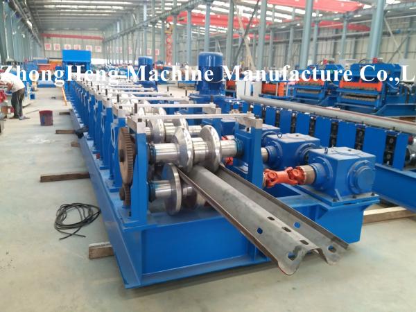 Guard Rail Rollforming Machine Cold Roll Forming Equipment With Hydraulic