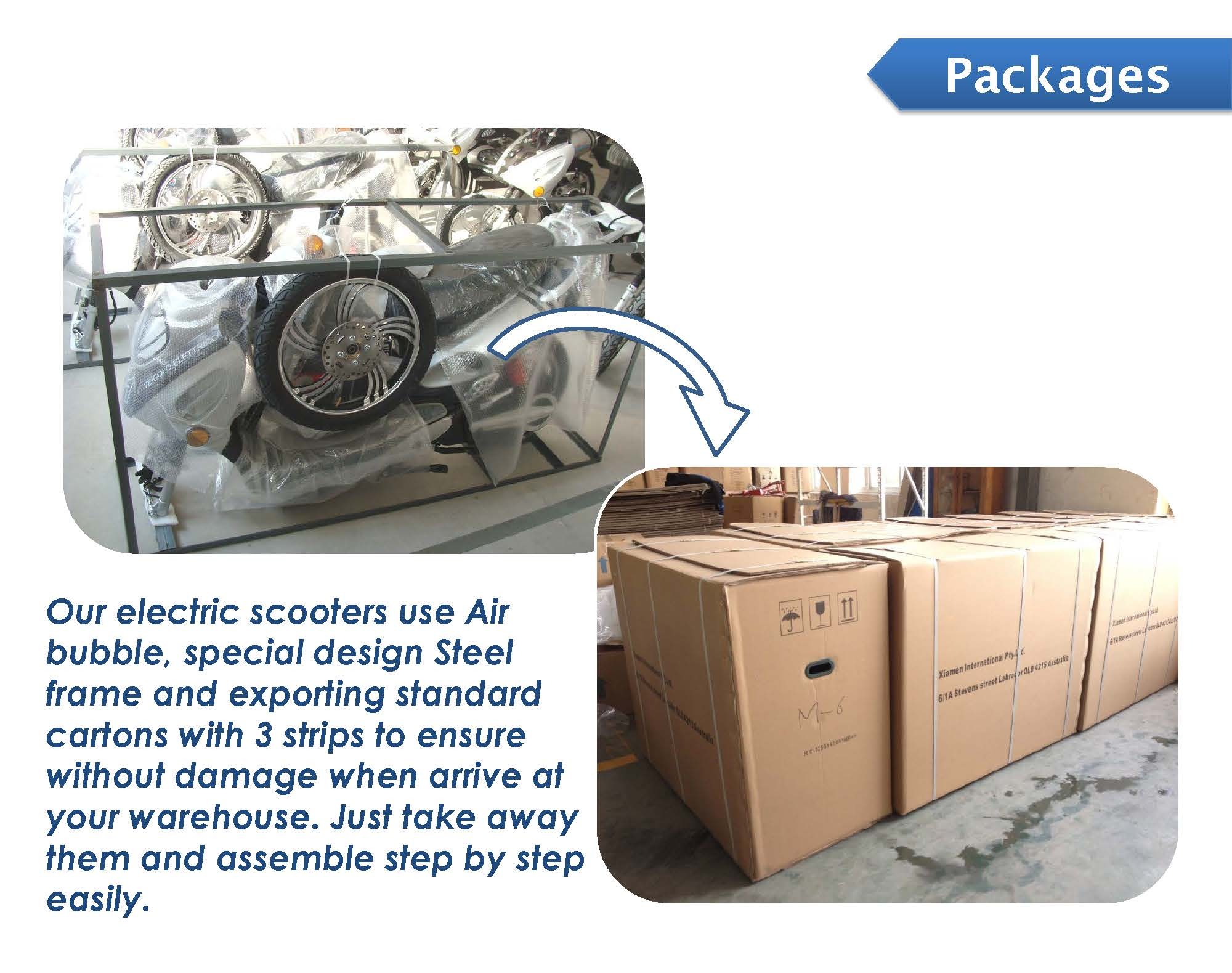 25km/H Electric Bike Scooter Pedal Assist 48V 20Ah Battery Two Wheels