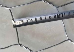 Quality BWG 21 3/4 Inch 19mm Galvanized Hexagonal Wire Mesh wholesale