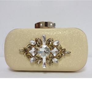 Quality The new European and American female hand shoulder diagonal diamond gem evening bags evening wholesale