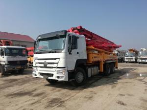 Quality Used Sany 37m Howo Truck Mounted Concrete Pump Used Big Concrete Pump Truck wholesale