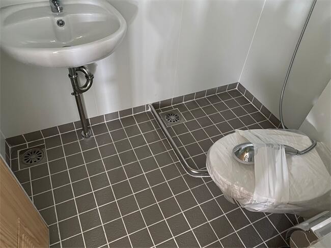 Frp Modular Toilet And Sink With Sanitary Wares And Fittings