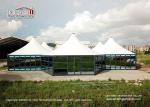 Aluminum Frame Large Outdoor Event Tents Hexagon Module Square Tent