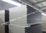 Windproof 50mm 75mm PU Sandwich Panels Thermal Insulation