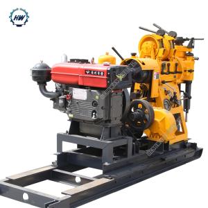 Quality 380V Water Well Drilling Rig With Diesel Engine , Drlling Depth 230m wholesale